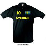 SCHWEDEN / SVERIGE POLO SHIRT IN 3XL ÜBERGRÖSSE XXXL