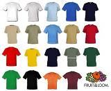 1 T-SHIRT NEU VON FRUIT OF THE LOOM S-XXL IN 20 FARBEN