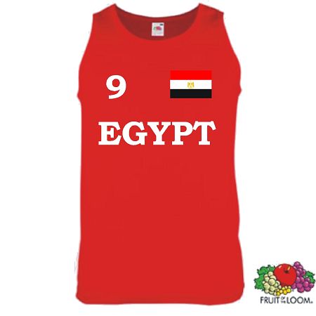ÄGYPTEN EGYPT ÄRMELLOS T-SHIRT IM TRIKOT LOOK S-XXL 11