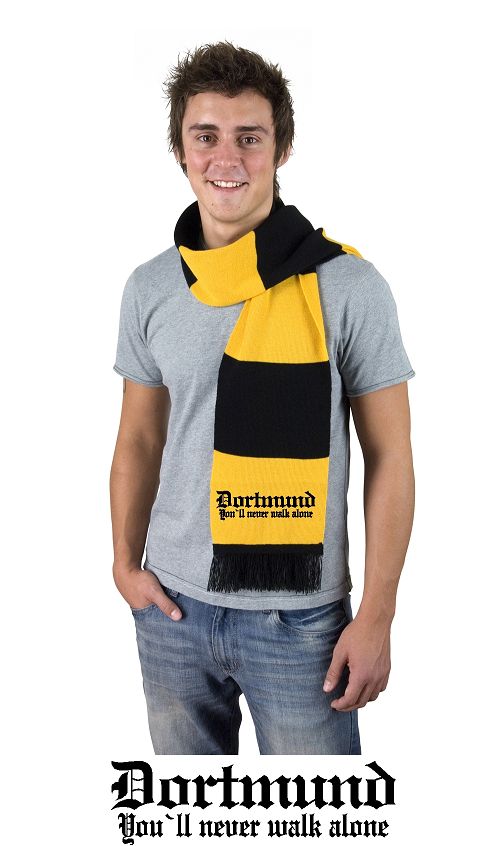 DORTMUND ULTRAS / FAN SCHAL NEU TOP QUALIT&Auml;T