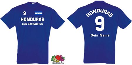 HONDURAS BEID LOS CATRACHOS TRIKOT LOOK WUNSCHNAME..15