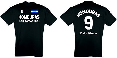 HONDURAS BEIDS LOS CATRACHOS TRIKOT LOOK WUNSCHNAME.. 4