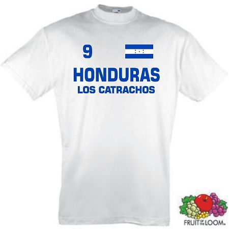 HONDURAS LOS CATRACHOS T-SHIRT TRIKOT LOOK S-XXL 38