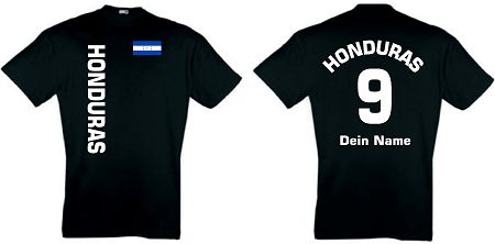 HONDURAS BEIDS TRIKOT LOOK INK. WUNSCHNAME&NUMMER NEU 6