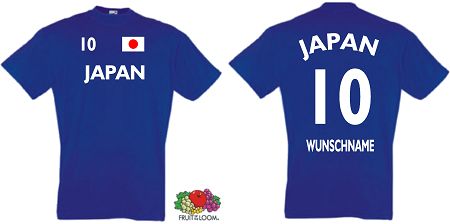 JAPAN NIPPON T-SHIRT TRIKOT inkl.NAMEN & NUMMER S-XXL 8