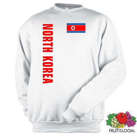 NORDKOREA NORTH KOREA SWEATSHIRT PULLI TRIKOT S-XXL 47