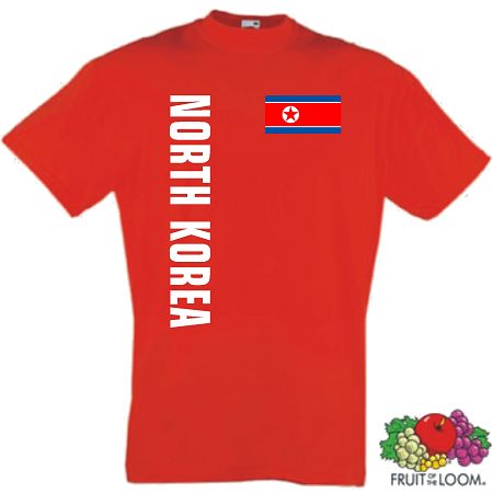 NORDKOREA KINDER KIDS 104-164 T-SHIRT WM 2010 TRIKOT 2