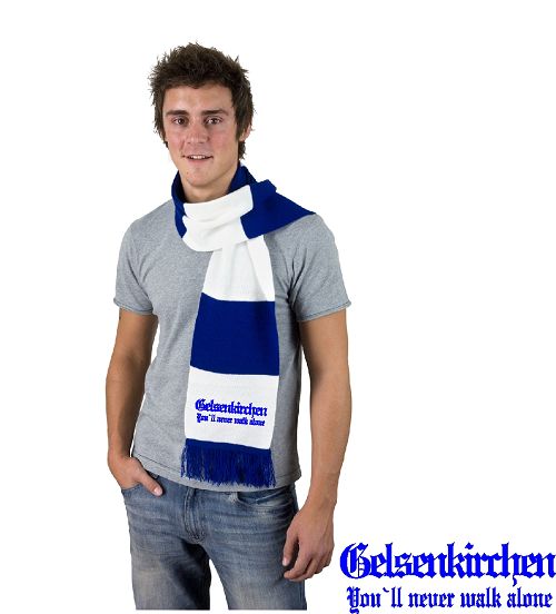GELSENKIRCHEN ULTRAS / FAN SCHAL TOP QUALIT&Auml;T NEU