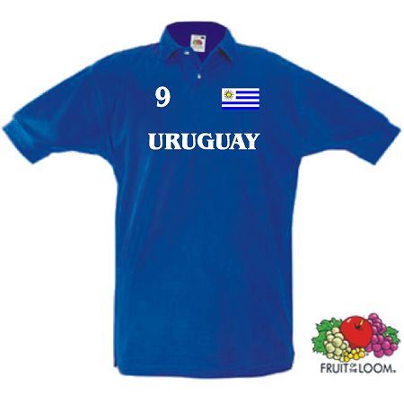 URUGUAY KINDER POLO SHIRT 104-164 TRIKOT 19