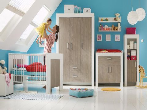 Janne 6-teilig<!-- Babyzimmer Wickelkommode Babybett -->