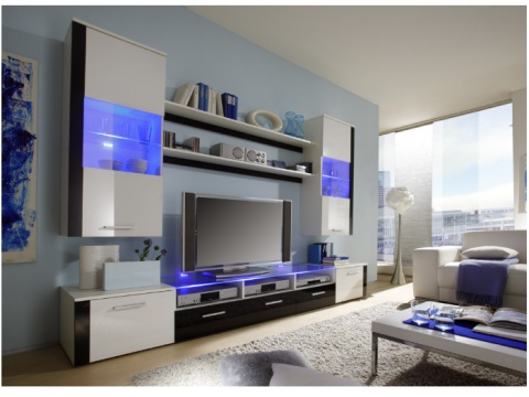 Wohnwand Fresh <!-- Wohnzimmer Wohnwand Schrankwand -->