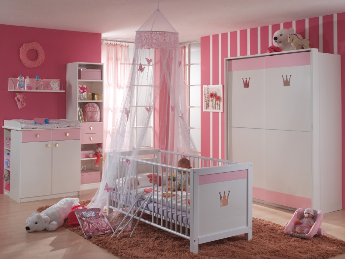 ++TOP ANGEBOT++BABYZIMMER KINDERZIMMER Cinderella ROSA