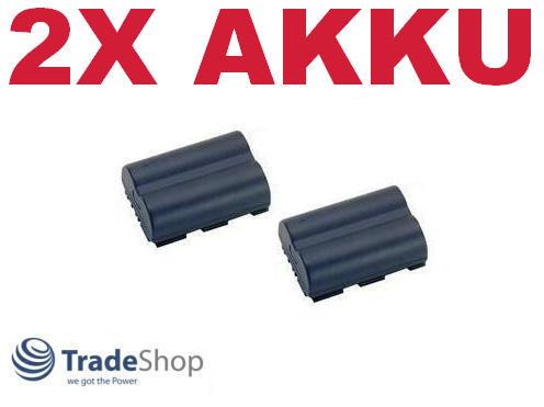 2x Akku f&uuml;r CANON MVX-2i MVX-3i MVX-li Optura 10 100MC