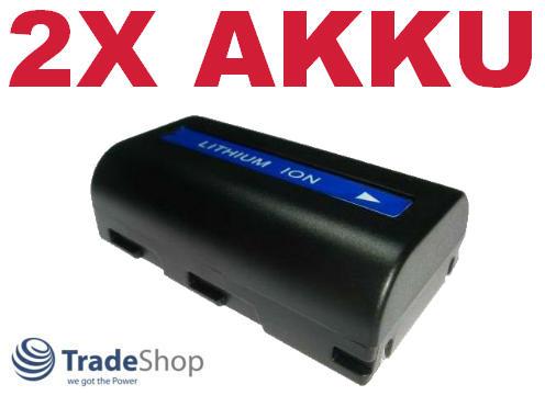 2x AKKU f&uuml;r SAMSUNG VP-DC171 VP-DC563 SB-LSM80 SC-D557