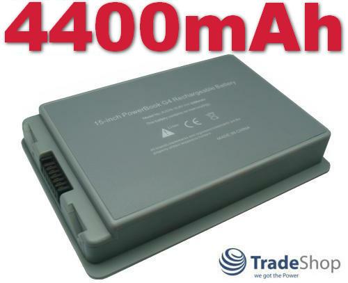 AKKU f&uuml;r Apple Power-Book G4 15" M9969X/A M9969TA/A