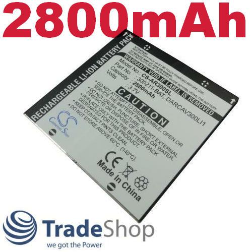 AKKU f Archos AV-120 AV-140 AV-300 AV-320 AV-340 AV-380