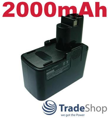 Akku f&uuml;r BOSCH PSB 12VSP-2 PSR 120 PSR 12VES-2 2000mAh