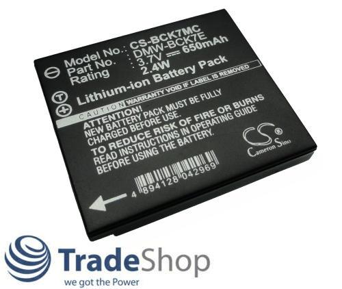 AKKU für Panasonic Lumix DMCFS35
