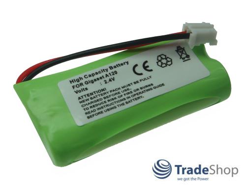 AKKU f&uuml;r Siemens Gigaset AS-160 AL-145 DUO A120 A140