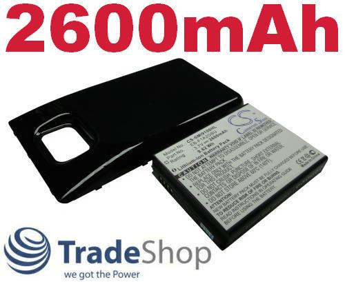 AKKU f&uuml;r Samsung i9100 Galaxy S2 II EB-F1A2GBU 2600mAh