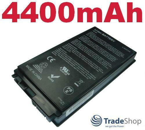 AKKU f&uuml;r Medion MD95500 MD95257 MD95292 MD95511 4400mAh