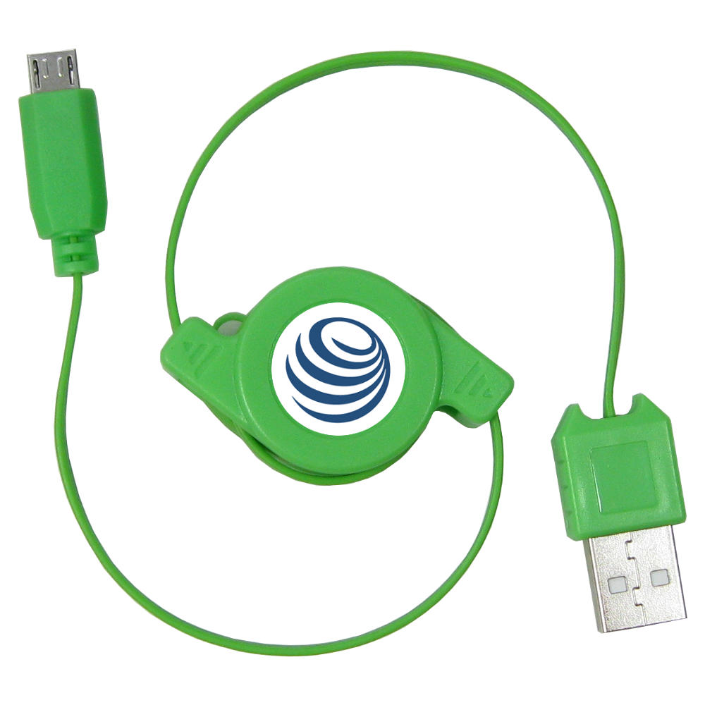 USB Kabel Ladekabel ausziehbar Rollkabel für Sony Xperia tipo 