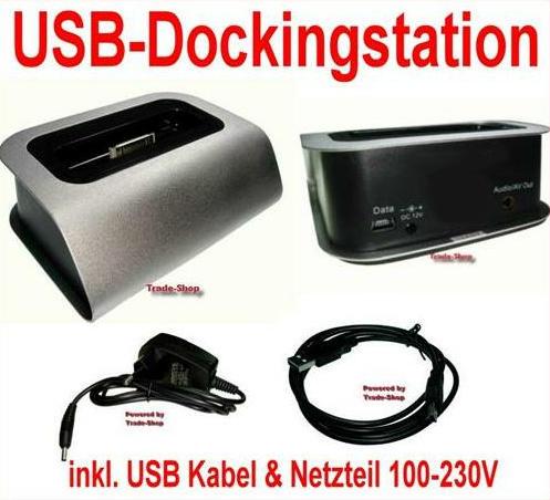 Dockingstation Tischlader Sony E. W810i W-810i + AV-Out