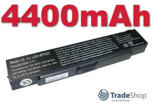 AKKU f. Sony Vaio VGPBPL2.CE7 VGN-S/SZ/FE/FJ/FS PCG-S90