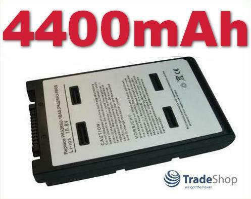 AKKU f&uuml;r TOSHIBA Qosmio E10 E15 F10 F15 G10 G15 G20 G25