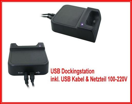 Dockingstation u.a. f&uuml;r HTC-Polaris, O&sup2; XDA Orbit 2