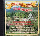 CD - Thüringer Lieder / Heimatlieder des Ostens