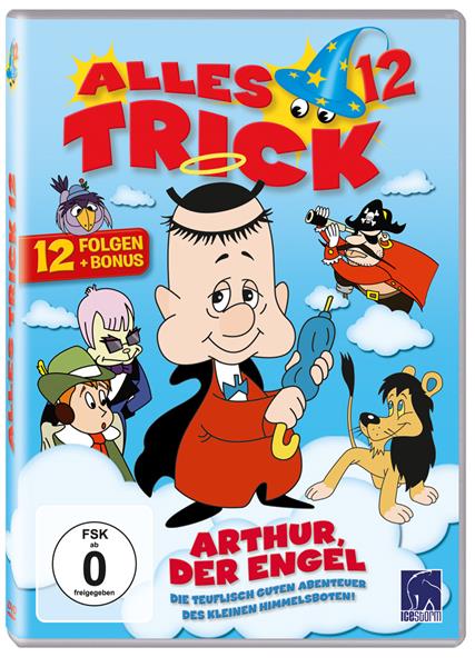 DVD - Arthur der Engel, ungarische Zeichentrickserie, 12 Folgen + Bonus / NEU