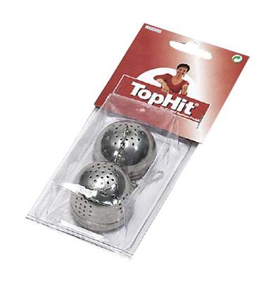 Testrut Tee-Ei aus Edelstahl mit Kette 200650