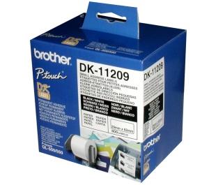 Brother P-touch Einzel-Etiketten DK-11209 DK11209  Adressetiketten