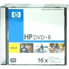 HP DVD+R 4.7GB 16x 5er Pack DVD+R Rohlinge in Slimcases