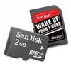 SanDisk micro SD Card 2GB Class 2 2 MBs mit SD-Adapter