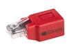 Netzwerk Crossover Adapter CAT5 RJ45 Buchse an Stecker