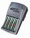 Ansmann "PhotoCam III/2850" Ladegrät mit 4x NiMH 2850mAh AA Akkus