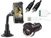 iPhone 3G/GS KFZ Set - Clip-Halterung Lade u Audiokabel