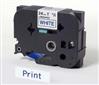 BROTHER 24 mm Beschriftungsband TZ-253 TZ253 blau auf weiß