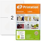 Printation 210 x 148,5 Etiketten weiß 200 DHL Paket Aufkleber 210x148