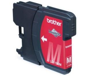 Brother LC-1100M LC1100M innobella MAGENTA Patrone oK