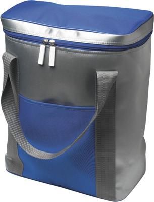 Kühltasche Inhalt für 6 x 1,5 ltr. Flaschen Zipper mit Zugband versch. Farben Kobaltblau
