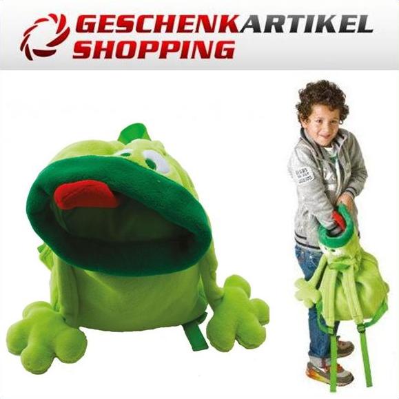 Ausgefallener Rucksack "Frosch"