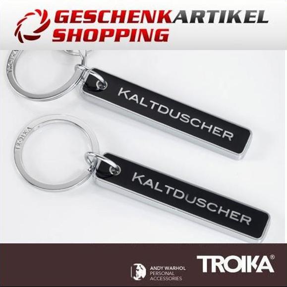 Schlüsselanhänger "Kaltduscher" von TROIKA