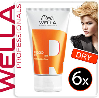 6x-Wella-Styling-RUGGED-FIX-Modelliercreme-matt-75ml