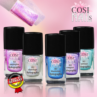 Holographic Nagellack by Cosi-Nails - Hologramm Lack 5 x 12 ml | eBay