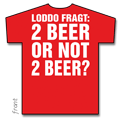 Lotto King Karl "2 Beer" T-Shirt rot
