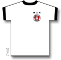 Lotto King Karl "Barmbekenbauer" Retro-Shirt weiß/schw.