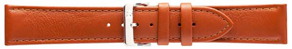 Uhrenarmband Piero Magli LEDER Havanna 16mm Dornschließe 07311107 7459